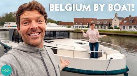 Cruising Belgium On A Canal Boat (full tour)