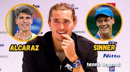 Alexander Zverev &quot;Alcaraz &amp; Sinner don&#39;t do THAT in 90% of time&quot;