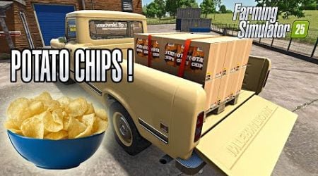 FS25: Potato Harvest &amp; Chips Production!