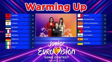 Junior Eurovision 2024 | Warming Up With 11 Voting Simulations in 1 Video