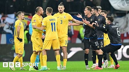 Romania & Kosovo face Uefa disciplinary action over abandoned game