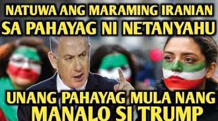 Mga Iranian pumanig kay Netanyahu pagkatapos ng speech na ito.First address ni Netanyahu sa Iranians