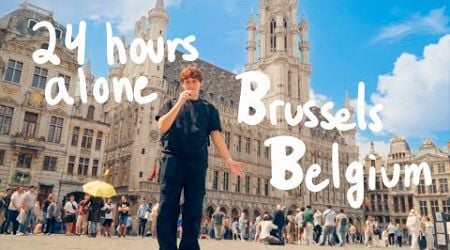 24 Hours Solo Traveling in Brussels, Belgium