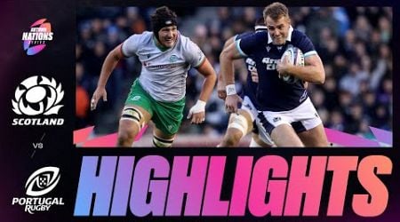 HIGHLIGHTS | SCOTLAND V PORTUGAL | AUTUMN NATIONS SERIES