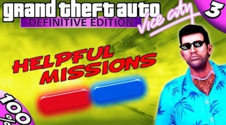 GTA Vice City Definitive: ALL HONEST JOB MISSIONS [100% Walkthrough]