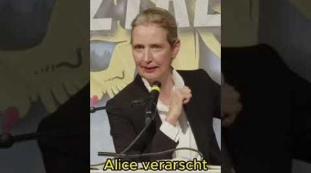 Alice verarscht Habeck #weidel #habeck