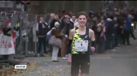 Etienne Daguinos - Record d&#39;Europe 10 km 2024 #sports #france #athletics #running #talence