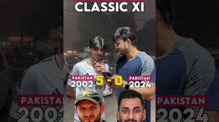 PAK 2002 or 2024 Which Team Stronger #pakistanireaction #babarazam #shoaibakhtar #wasimakram