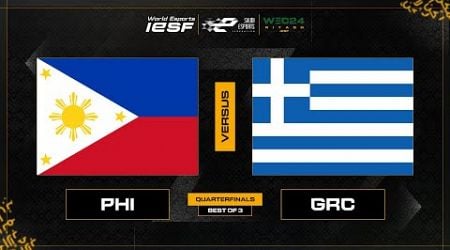 Philippines vs Greece | IESF World Esports Championship 2024 Playoffs