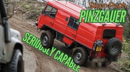 Steyr Puch Pinzgauer 4x4 off road driving at 4x4 Days - Unstoppable