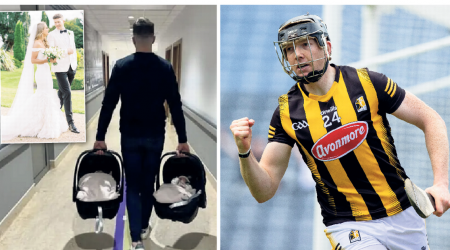 Hurling star Walter Walsh announces birth of twins following Kilkenny retirement