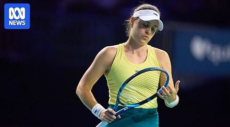 Australia crashes out of Billie Jean King contention with Slovakia defeat