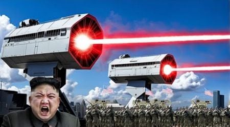 Kim Jong-UN Suffers Heavy Losses! US Laser Weapons Shoot Down 275 North Korean Fighter Jets