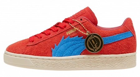 Puma x One Piece Suede Buggy Big Kids For All Time Red / Ultra Blue