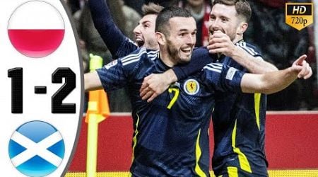 Poland vs Scotland 1-2 Highlights &amp; All Goals 2024 HD