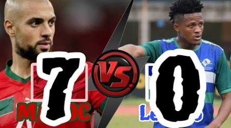 Maroc / Lesotho : debrief du match