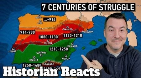 The Reconquista: The Unification Of Spain - History Mapped Out Reaction