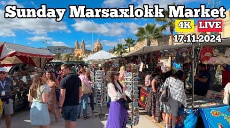 This is the most famous market in Malta, Marsaxlokk on a Sunday