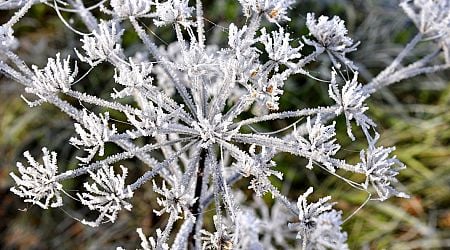 Subzero temperatures in western Latvia Tuesday morning