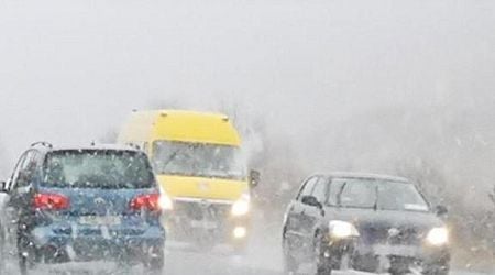 A Moderate Weather Warning for snow-ice has been issued for Donegal