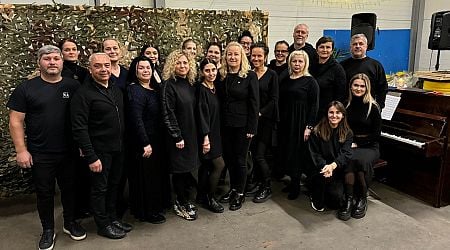 Latvian-Ukrainian choir ready for its first concert