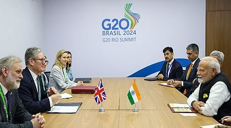 PM Modi holds talks with UK's Keir Starmer on sidelines of G20 Summit, discusses tech, energy and security