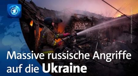 Krieg gegen die Ukraine: Massive russische Angriffe auf Energieinfrastruktur