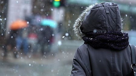 Yellow alert for wet snow in Latvia Wednesday night