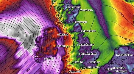 Ireland weather: 'Violent North Atlantic storm' on collision course with Ireland as expert warns it's 'one to watch' 