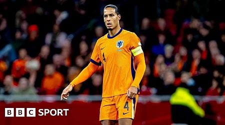 Van Dijk leaves Netherlands camp