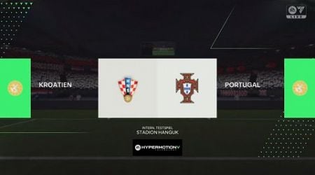 EA FC 25 - Nations League Vorschau - Kroatien vs Portugal #CROPOR