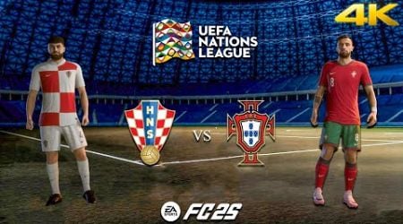 FC 25 Croatia vs Portugal Nations League 2024 PS5