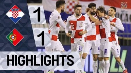 Croatia vs Portugal 1-1 Highlights Goals - Nations League 2024