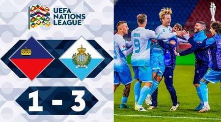 Nicola Nanni Goal | Liechtenstein vs San Marino 1-3 Highlights | UEFA Nations League 2024