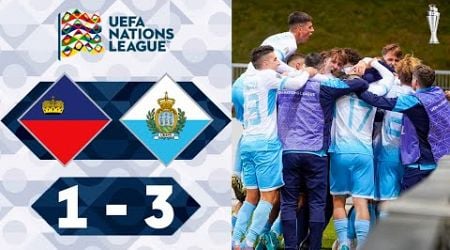 Liechtenstein vs San Marino 1-3 Extended Highlights | UEFA Nations League 2024