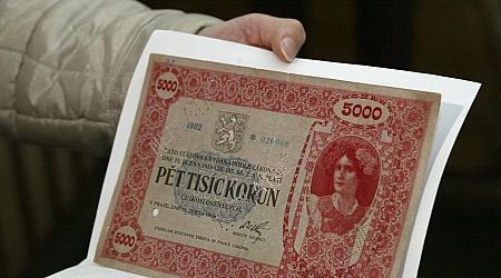 Czechoslovak 5000-crown note sells at auction for record-breaking 25.68 million crowns