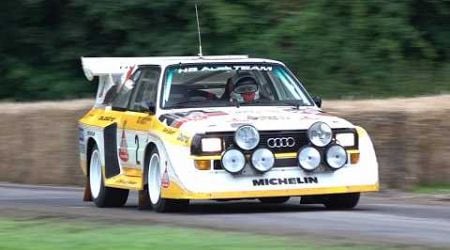 Audi Sport Quattro S1 E2 PURE 5-CYLINDER TURBO SOUNDS @ Goodwood Festival of Speed 2024