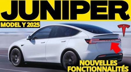 Tesla Model Y Juniper 2025 - Pourquoi attendre le nouveau Tesla Model Y 2025 ? 8 raisons !