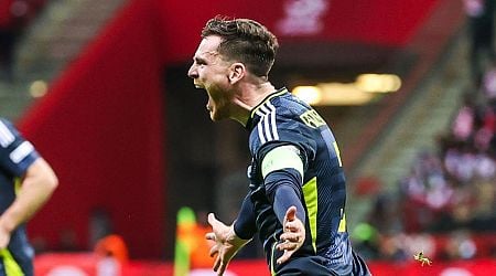 Robertson's late winner earns Scotland a Nations League lifeline