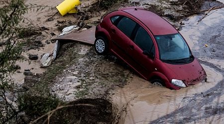 Death and destruction as torrential rains lash Spain