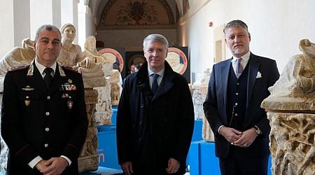 Italy recovers Etruscan artifacts worth $8.5 billion