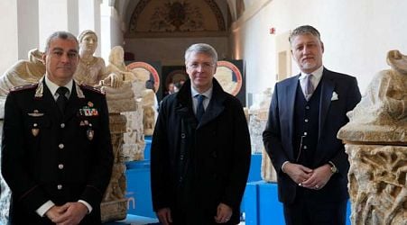 Italy recovers Etruscan artifacts worth $8.5 billion bound for black market