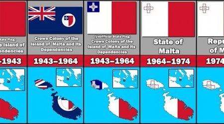 Evolution of Malta&#39;s Flag and Territory