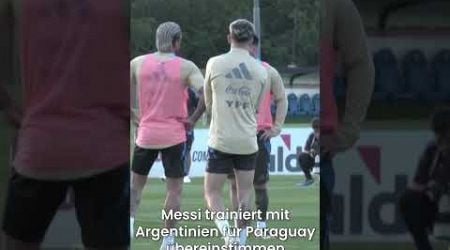 Messi trainiert mit Argentinien vor WM-Qualifikation gegen Paraguay | RND | AD1V