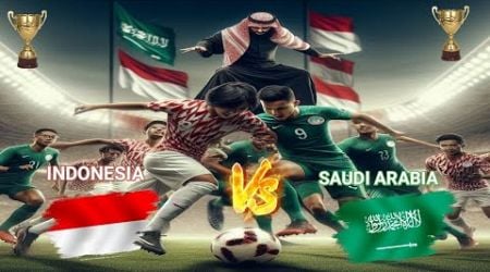 INDONESIA VS ARAB SAUDI [ kualifikasi piala Dunia 2026 ) zona Asia.