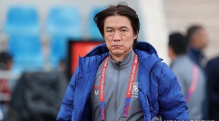 S. Korea coach hopes to see improved finish after 2nd draw vs. Palestine in World Cup qualifiers