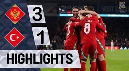 Montenegro vs Turkiye 3-1 | Highlights | Nations League 2024 | Montenegro Turkey