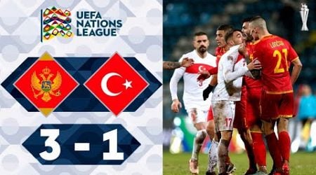 Montenegro vs Turkiye 3-1 | Highlights | Nations League 2024 | Montenegro Turkey