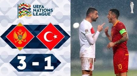 Montenegro vs Turkiye 3-1 | Highlights | Nations League 2024 | Montenegro Turkey