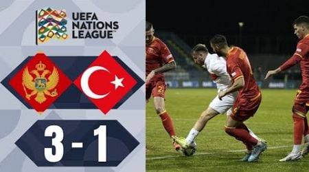 Montenegro vs Turkiye 3-1 | Highlights | Nations League 2024 | Montenegro Turkey